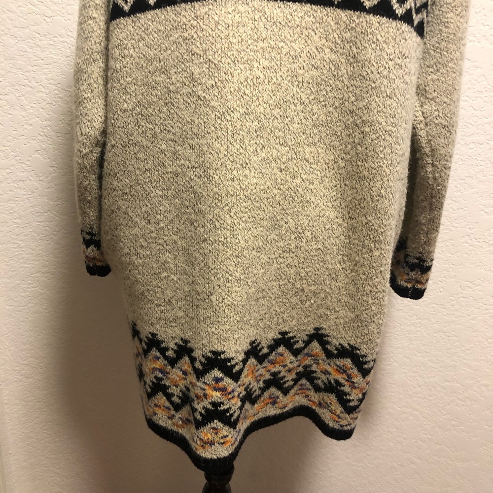 Aztec Long Cardigan - Picture 5 of 8
